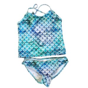 Girls mermaid scale swimsuit